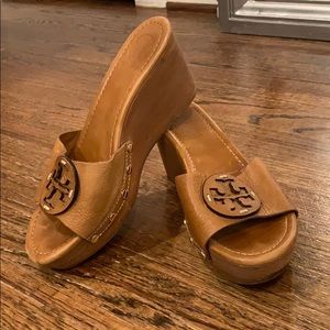 Tory Burch platform slide/mule